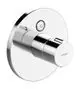 HANSA-Fertigset-fuer-Brause-Batterie-HANSAELECTRA-8191-Rosette-rund-3-V-Bluetooth-Chrom-81919009 gallery number 1